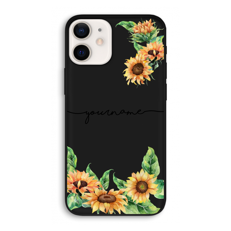 Zonnebloemen: iPhone 12 Pro Biologisch afbreekbaar hoesje