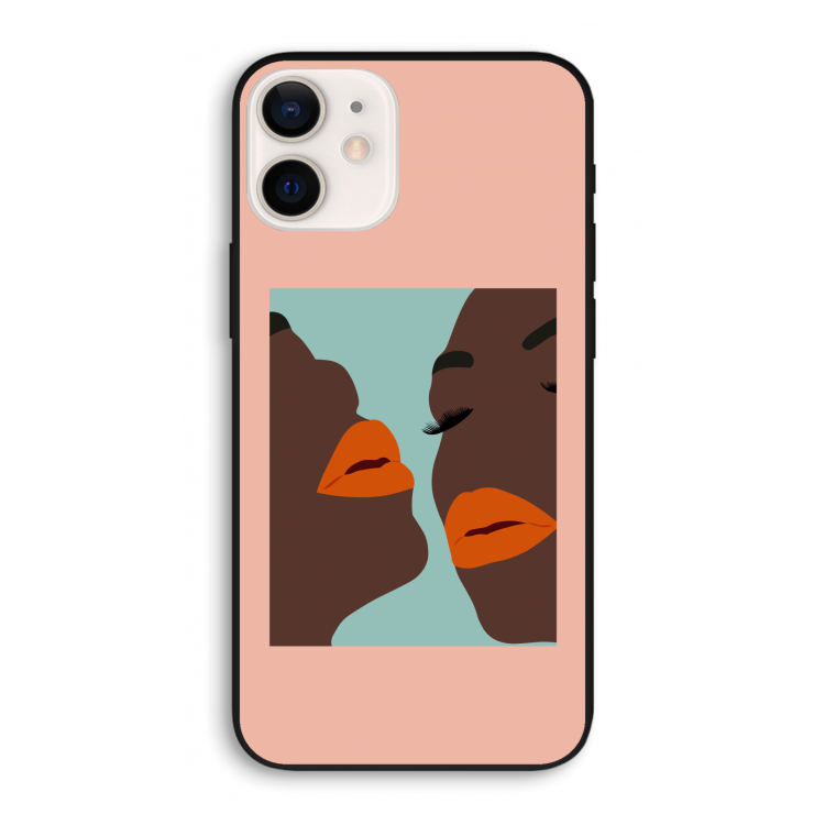 Orange lips: iPhone 12 Pro Biologisch afbreekbaar hoesje