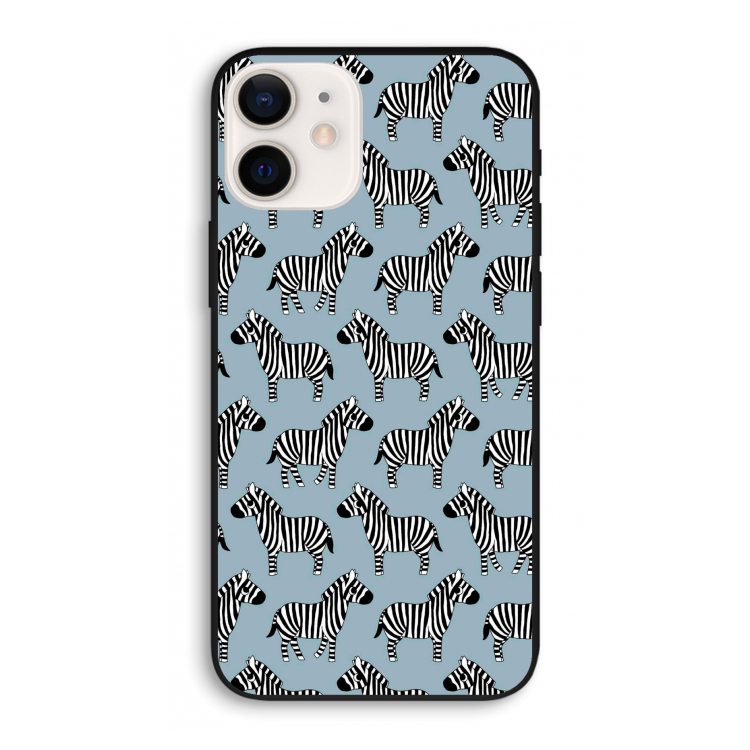 Zebra: iPhone 12 Pro Biologisch afbreekbaar hoesje