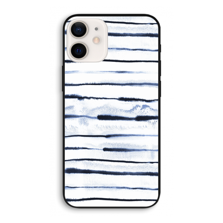 Ink Stripes: iPhone 12 Pro Biologisch afbreekbaar hoesje