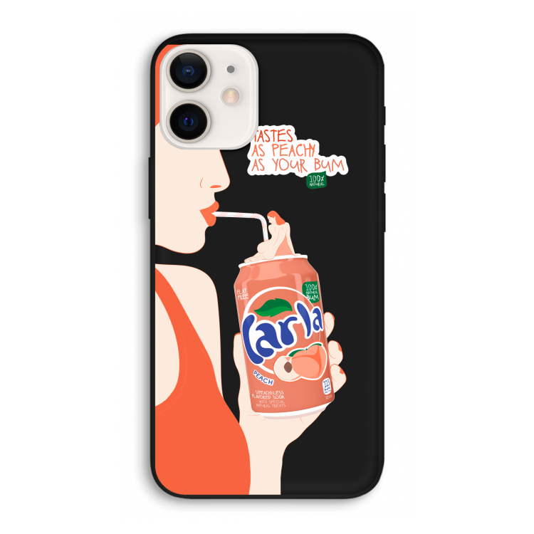 Peach please!: iPhone 12 Pro Biologisch afbreekbaar hoesje
