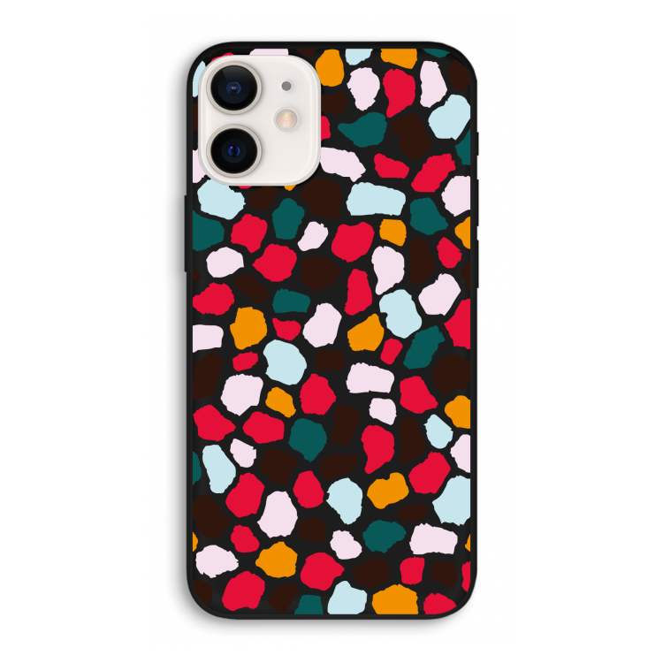 Colored Giraffe: iPhone 12 Pro Biologisch afbreekbaar hoesje