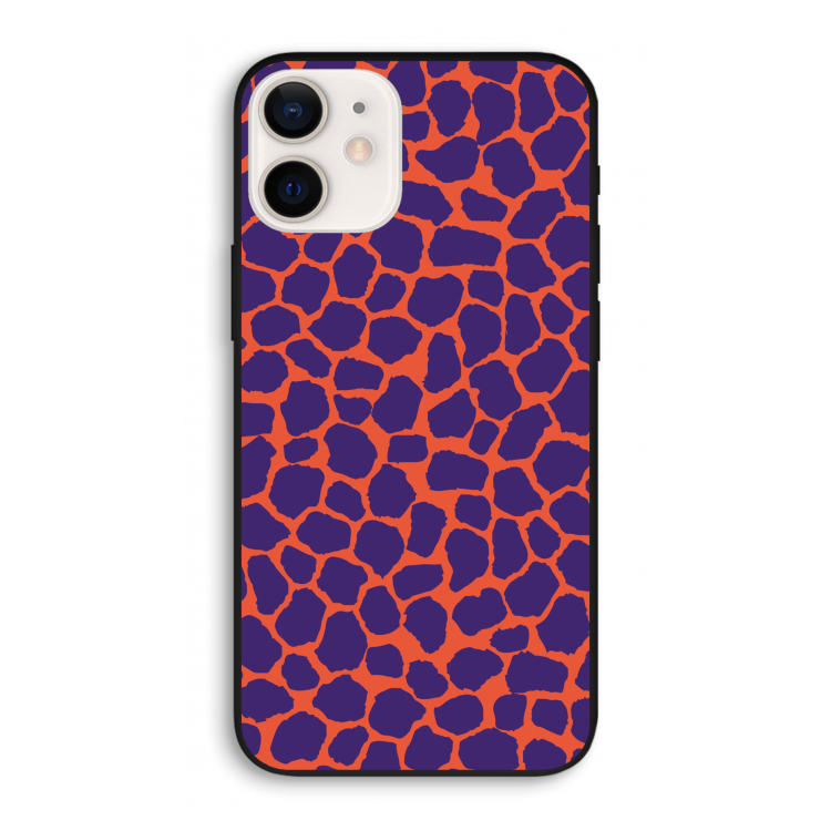 Purple Giraffe: iPhone 12 Pro Biologisch afbreekbaar hoesje