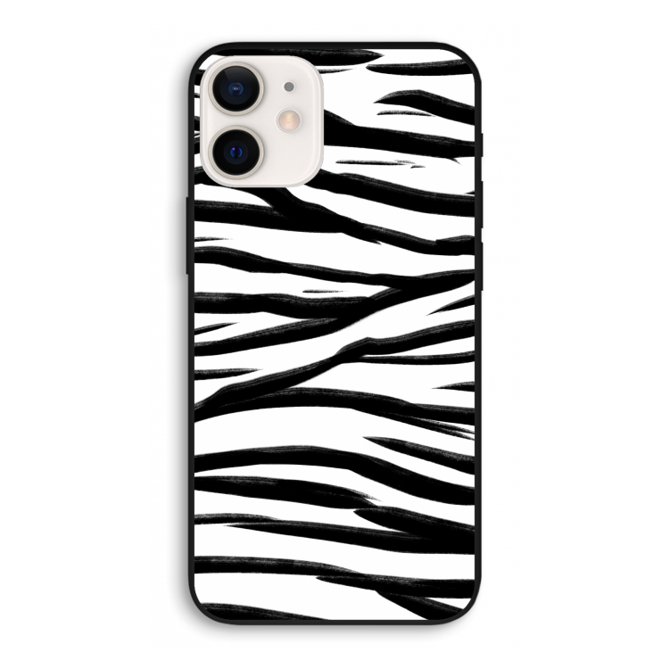 Zebra pattern: iPhone 12 Pro Biologisch afbreekbaar hoesje