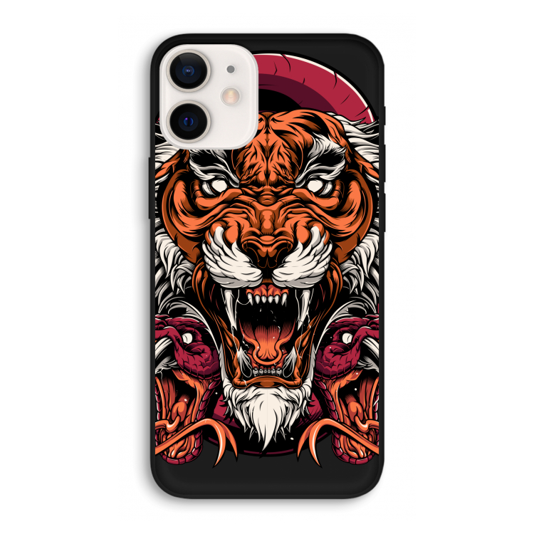 Tiger and Rattlesnakes: iPhone 12 Pro Biologisch afbreekbaar hoesje