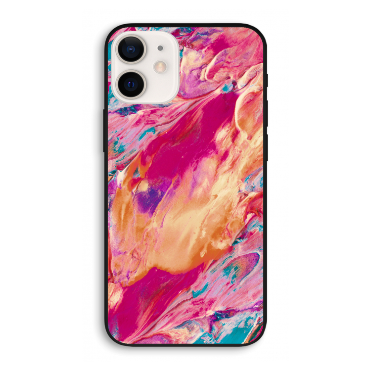 Pastel Echoes: iPhone 12 Pro Biologisch afbreekbaar hoesje