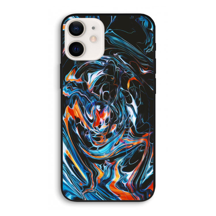 Black Unicorn: iPhone 12 Pro Biologisch afbreekbaar hoesje