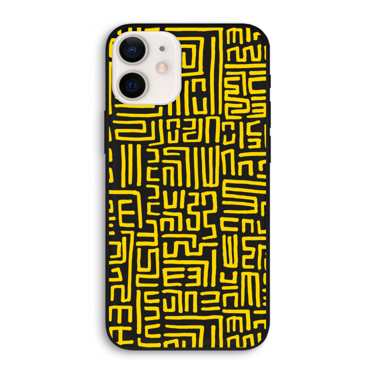 Majorelle Blue Print: iPhone 12 Pro Biologisch afbreekbaar hoesje