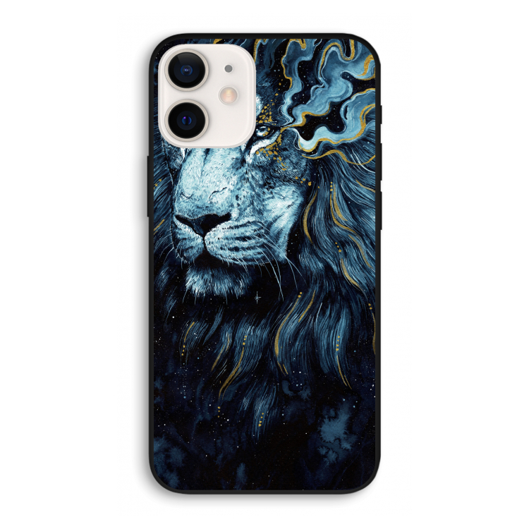 Darkness Lion: iPhone 12 Pro Biologisch afbreekbaar hoesje