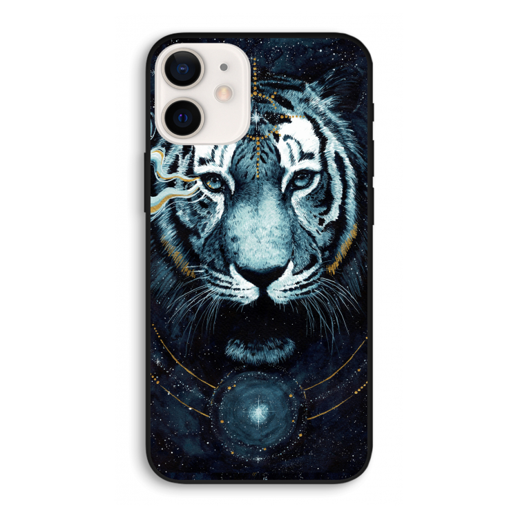 Darkness Tiger: iPhone 12 Pro Biologisch afbreekbaar hoesje