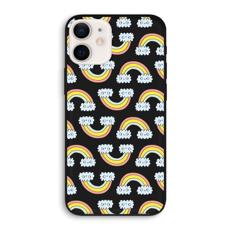 Regenboog: iPhone 12 Pro Biologisch afbreekbaar hoesje
