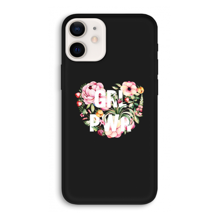 GRL PWR Flower: iPhone 12 Pro Biologisch afbreekbaar hoesje