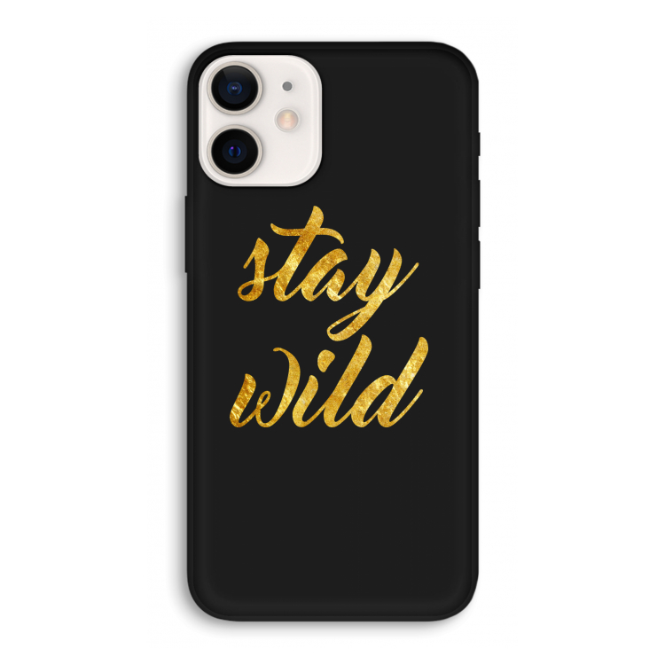 Stay wild: iPhone 12 Pro Biologisch afbreekbaar hoesje