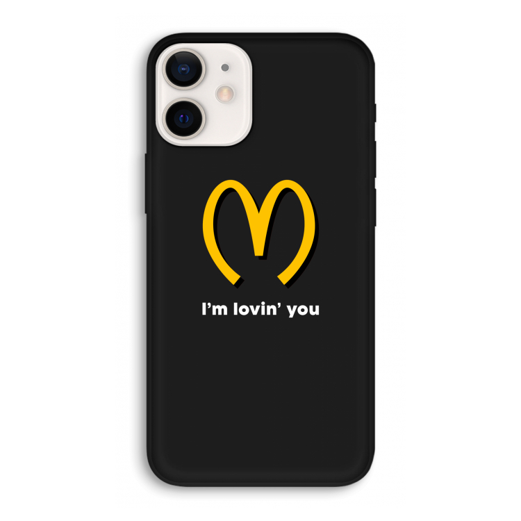 I'm lovin' you: iPhone 12 Pro Biologisch afbreekbaar hoesje