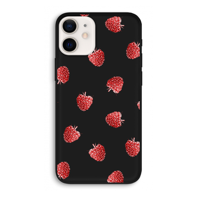 Framboosjes: iPhone 12 Pro Biologisch afbreekbaar hoesje