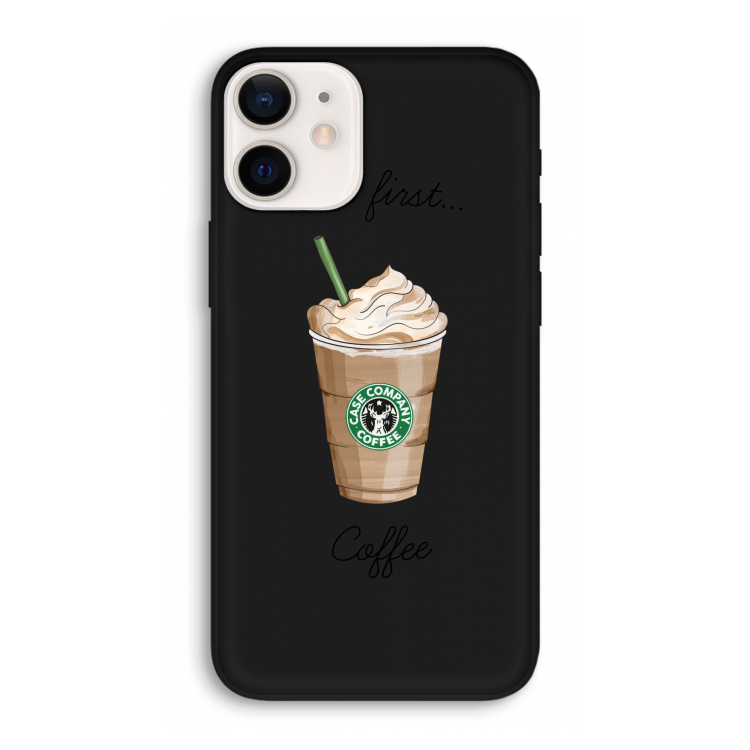 But first coffee: iPhone 12 Pro Biologisch afbreekbaar hoesje