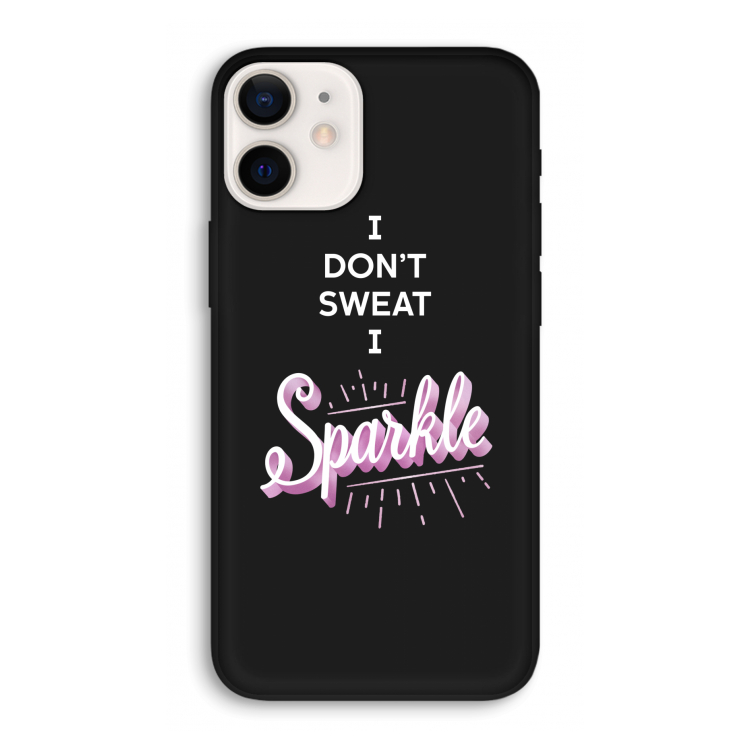 Sparkle quote: iPhone 12 Pro Biologisch afbreekbaar hoesje