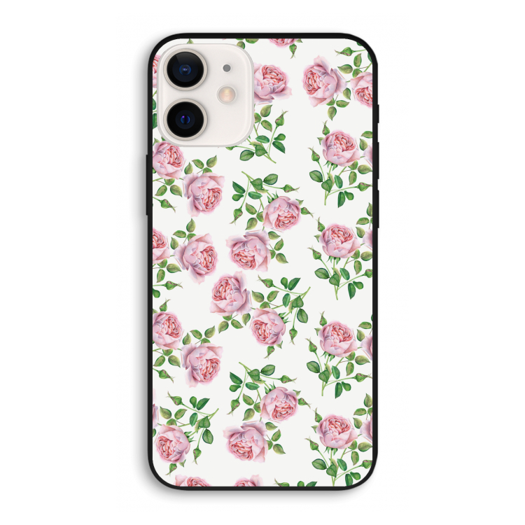 Kleine roosjes: iPhone 12 Pro Biologisch afbreekbaar hoesje