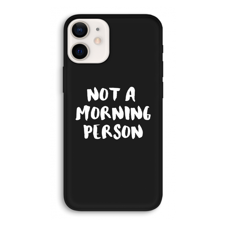 Morning person: iPhone 12 Pro Biologisch afbreekbaar hoesje