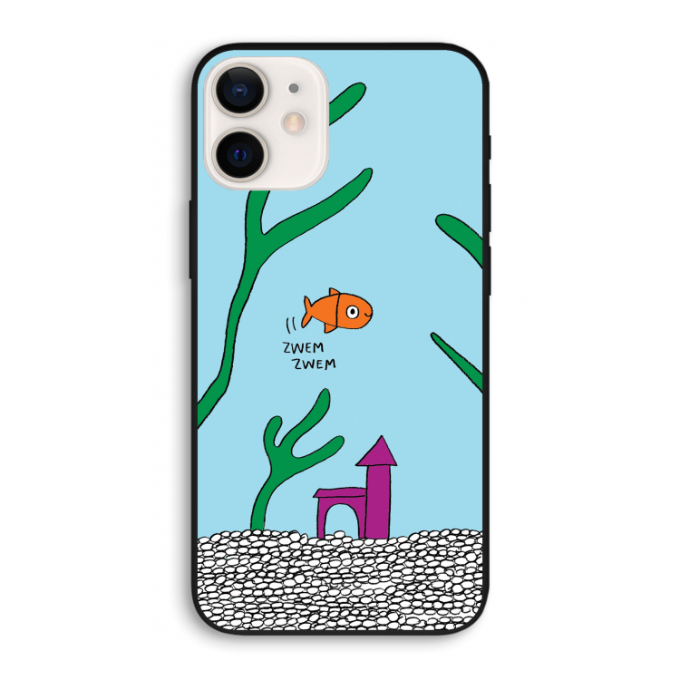 Aquarium: iPhone 12 Pro Biologisch afbreekbaar hoesje