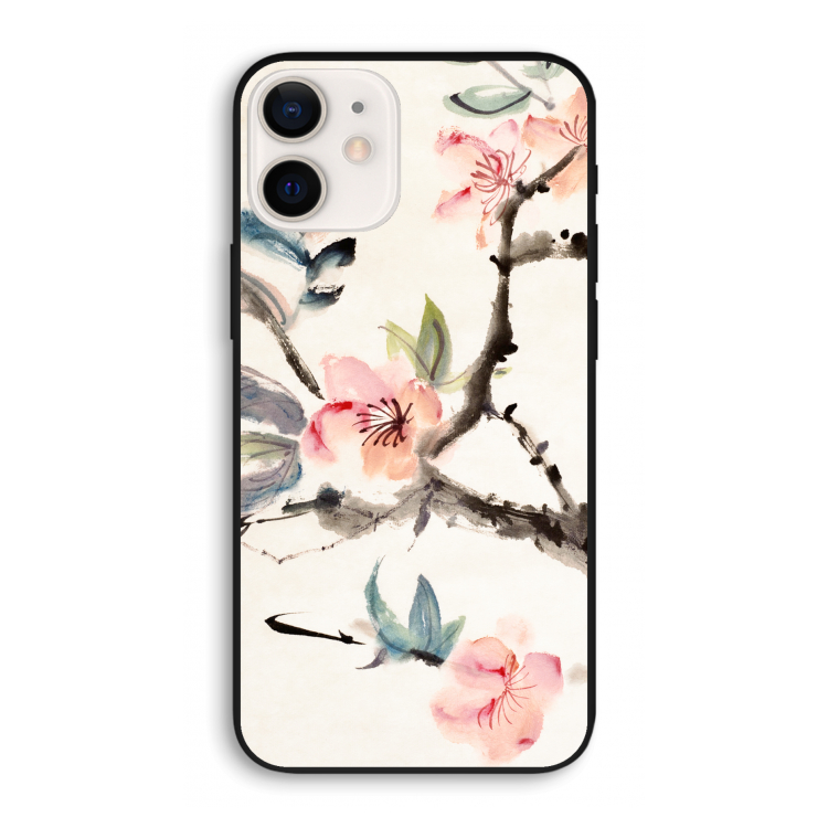 Japanse bloemen: iPhone 12 Pro Biologisch afbreekbaar hoesje
