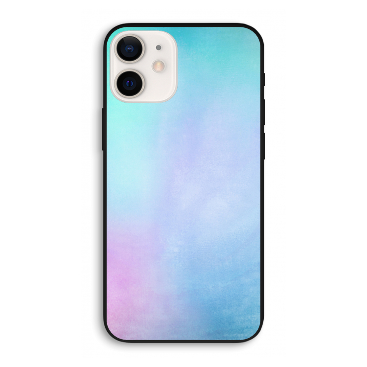 mist pastel: iPhone 12 Pro Biologisch afbreekbaar hoesje
