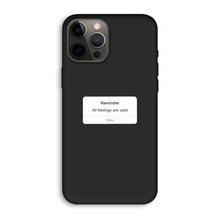 Reminder: iPhone 12 Pro Max Biologisch afbreekbaar hoesje