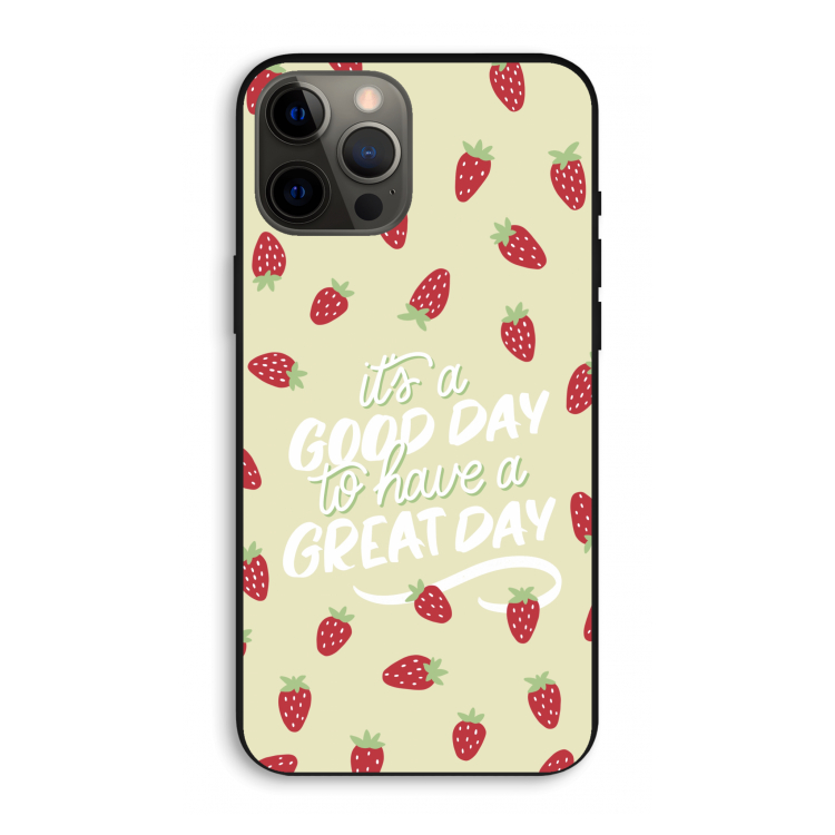 Don't forget to have a great day: iPhone 12 Pro Max Biologisch afbreekbaar hoesje