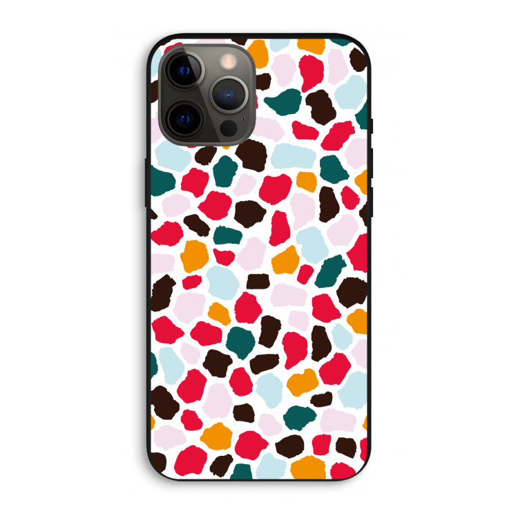 Colored Giraffe: iPhone 12 Pro Max Biologisch afbreekbaar hoesje
