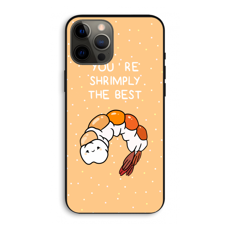 You're Shrimply The Best: iPhone 12 Pro Max Biologisch afbreekbaar hoesje