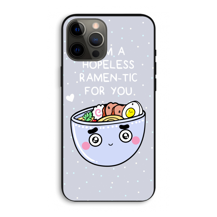 I'm A Hopeless Ramen-Tic For You: iPhone 12 Pro Max Biologisch afbreekbaar hoesje