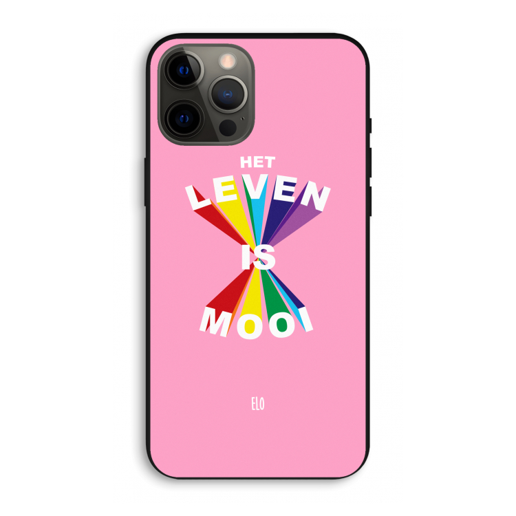 Het Leven Is Mooi: iPhone 12 Pro Max Biologisch afbreekbaar hoesje