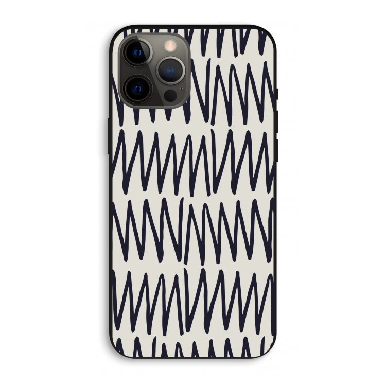 Marrakech Zigzag: iPhone 12 Pro Max Biologisch afbreekbaar hoesje
