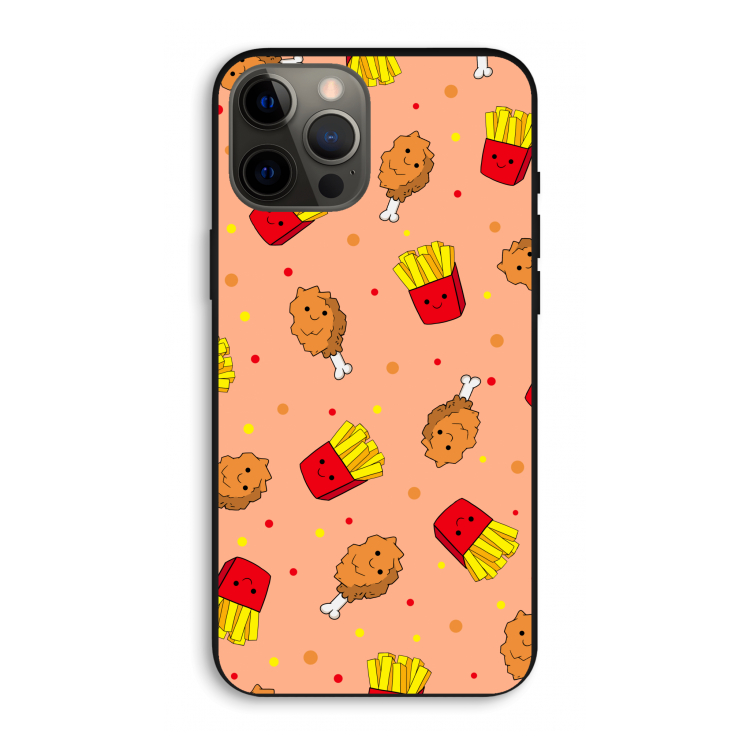 Chicken 'n Fries: iPhone 12 Pro Max Biologisch afbreekbaar hoesje