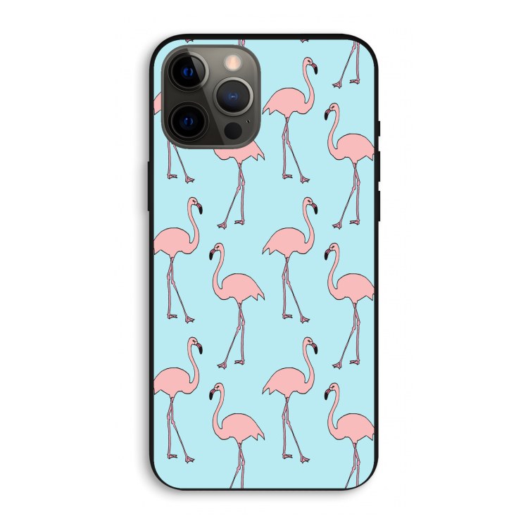 Anything Flamingoes: iPhone 12 Pro Max Biologisch afbreekbaar hoesje