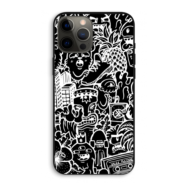 Vexx Black Mixtape: iPhone 12 Pro Max Biologisch afbreekbaar hoesje