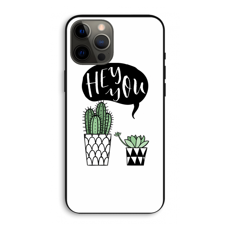Hey you cactus: iPhone 12 Pro Max Biologisch afbreekbaar hoesje