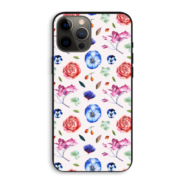 Bloemetjes: iPhone 12 Pro Max Biologisch afbreekbaar hoesje