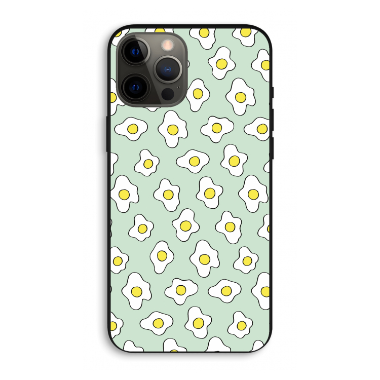 Spiegeleitjes: iPhone 12 Pro Max Biologisch afbreekbaar hoesje