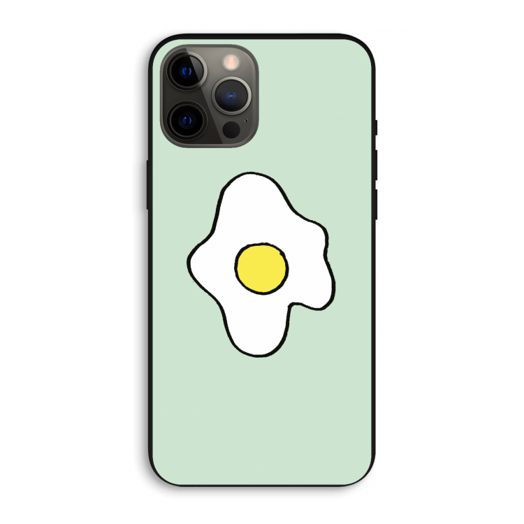Spiegelei: iPhone 12 Pro Max Biologisch afbreekbaar hoesje