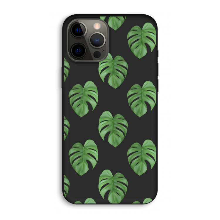Monstera leaves: iPhone 12 Pro Max Biologisch afbreekbaar hoesje