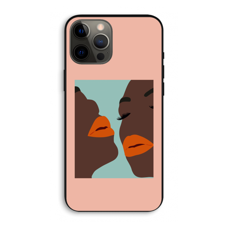 Orange lips: iPhone 12 Pro Max Biologisch afbreekbaar hoesje