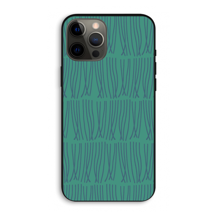Swirls: iPhone 12 Pro Max Biologisch afbreekbaar hoesje