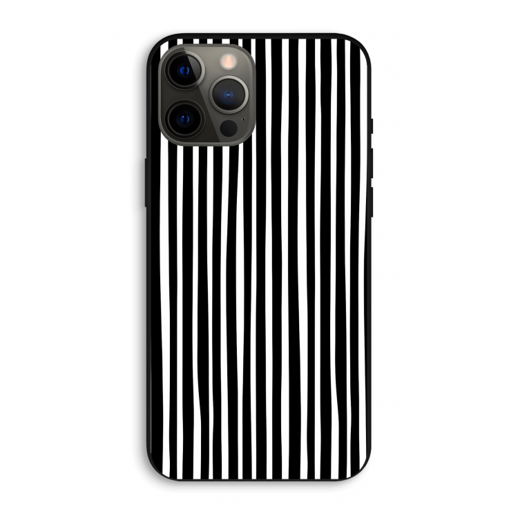 Stripes: iPhone 12 Pro Max Biologisch afbreekbaar hoesje