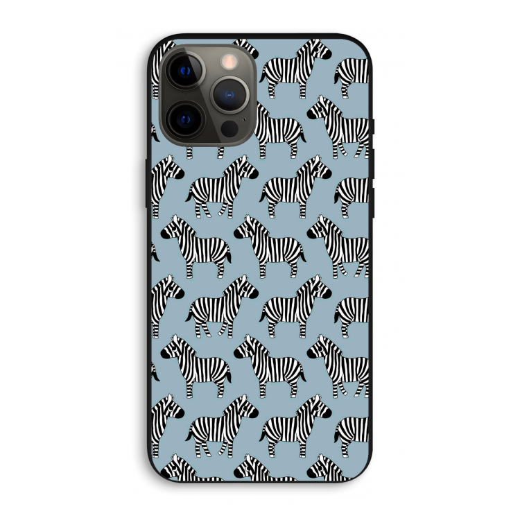Zebra: iPhone 12 Pro Max Biologisch afbreekbaar hoesje