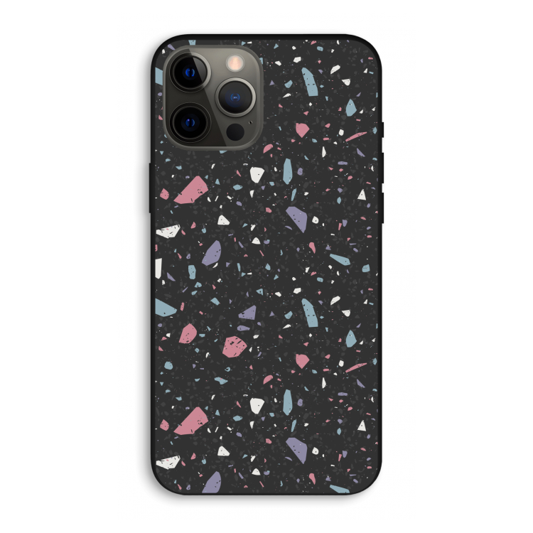 Terrazzo N°16: iPhone 12 Pro Max Biologisch afbreekbaar hoesje