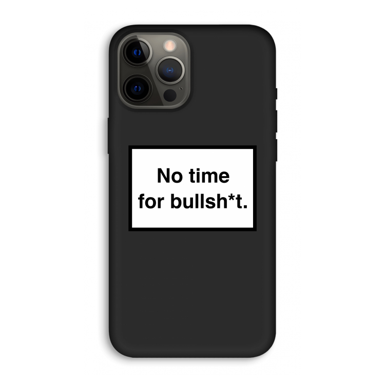No time: iPhone 12 Pro Max Biologisch afbreekbaar hoesje