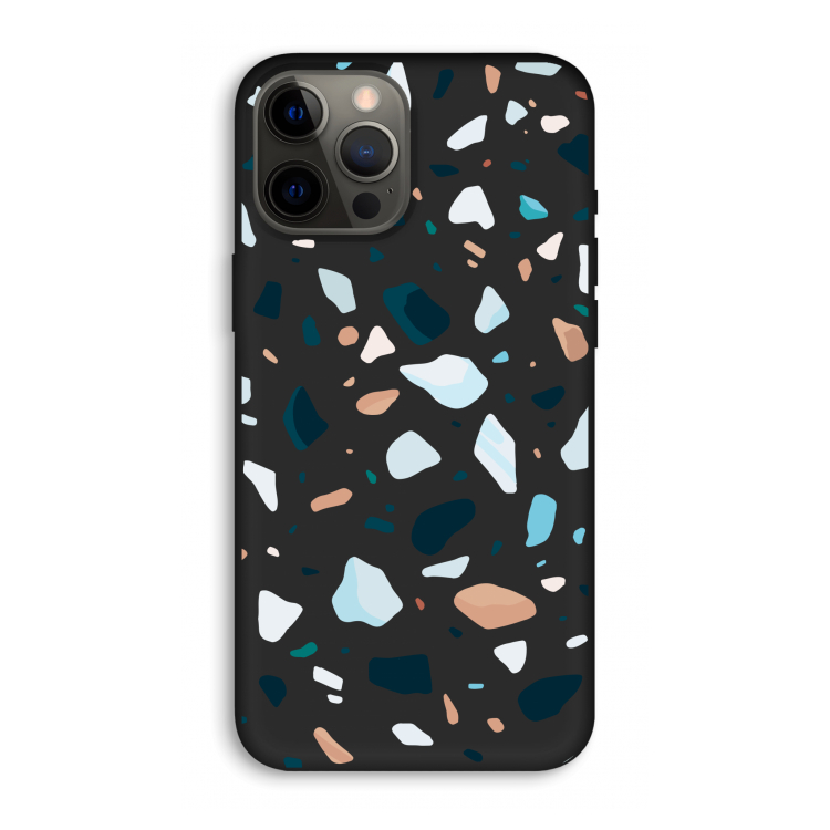 Terrazzo N°13: iPhone 12 Pro Max Biologisch afbreekbaar hoesje