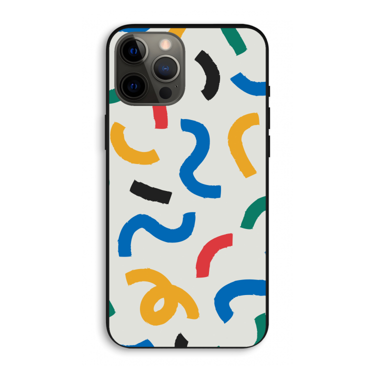 Illustratieve pop 2: iPhone 12 Pro Max Biologisch afbreekbaar hoesje