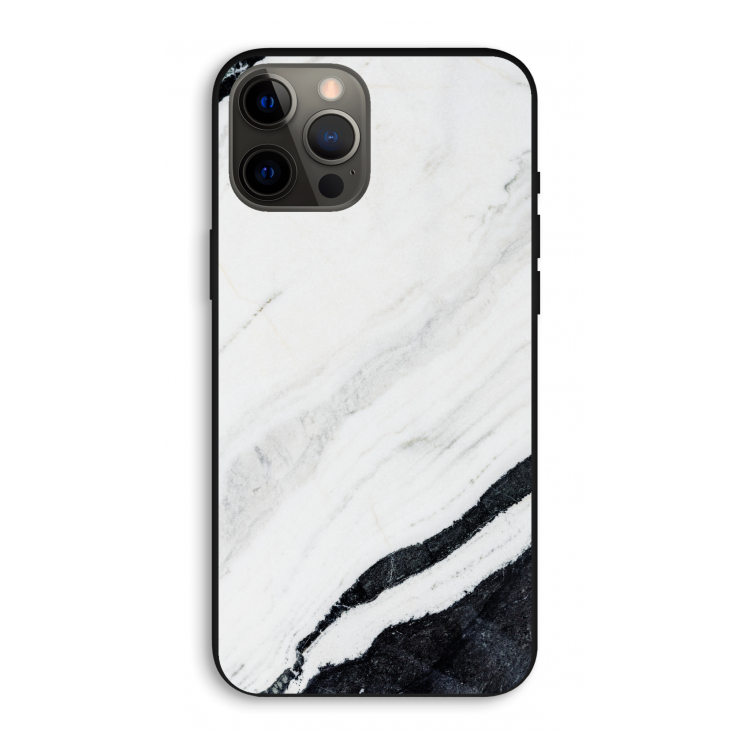 Elegante marmer: iPhone 12 Pro Max Biologisch afbreekbaar hoesje
